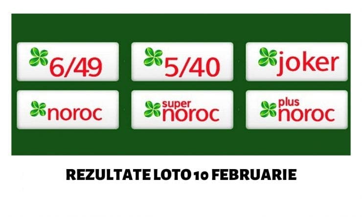Rezultate loto 10 februarie 2019: Numere extrase duminică la Loto 6 din 49