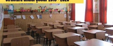 Structura anului şcolar 2019 - 2020. Când începe şcoala şi alte noutăţi