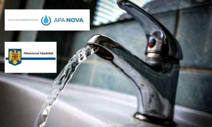 Este potabilă apa din Bucureşti? Ultimele informaţii de la Apa Nova şi ministerul Sănătăţii