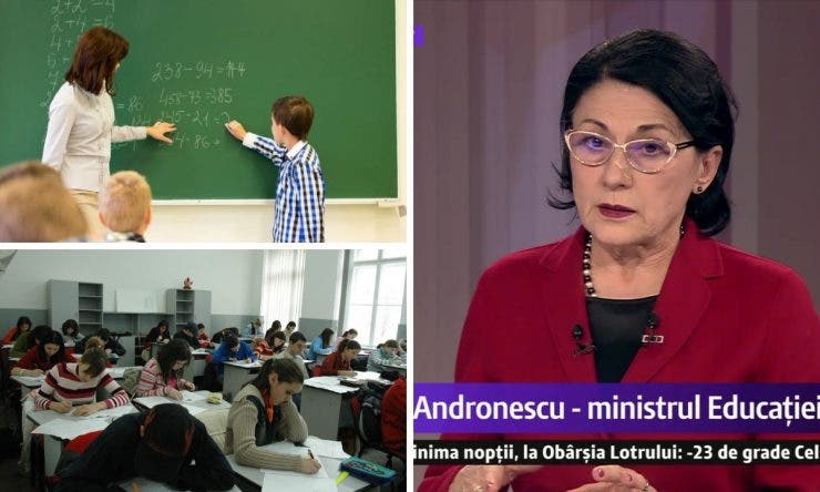 Ecaterina Andronescu anunță modificări pentru profesori și elevi