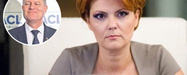 Lia Olguţa Vasilescu anunţă că depune plângere penală contra lui Klaus Iohannis