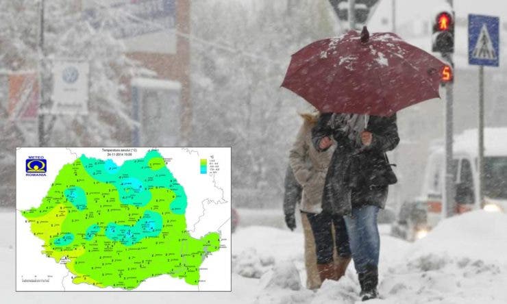 Vremea pe 6 februarie 2019. Iarna revine în România