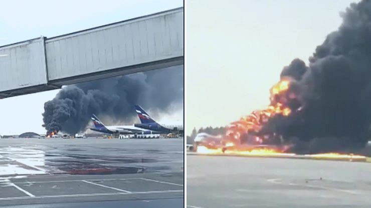 Tragedie aviatică la Moscova. Una din cutiile negre ale avionului a fost grav avariată în urma incendiului de la bord
