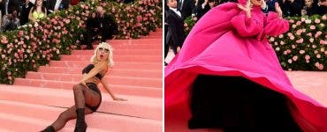Extravaganţă sub privirile tuturor: Lady Gaga s-a dezbrăcăt la ediţia de anul acesta a Met Gala