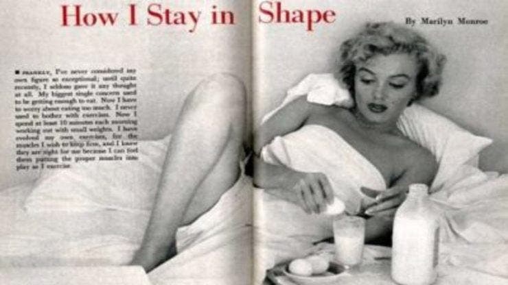 Dieta lui Marilyn Monroe. Ce mânca frumoasa actriță pentru a-și menține silueta