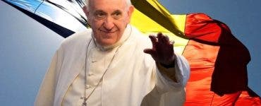 Papa Francisc și-a încheiat călătoria în România…cu un curcubeu
