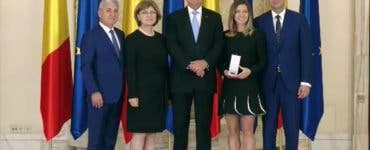 Simona Halep a primit „Steaua României” în grad de Cavaler