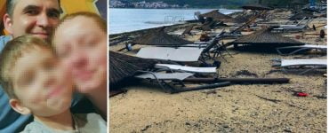 Furtuna din Halkidiki. Soțul româncei care a murit împreună cu fiul ei în furtuna din Grecia a ajuns în Cluj 34 Furtuna din Halkidiki. Soțul românei care a murit împreună cu fiul ei în furtuna din Grecia a ajuns în Cluj