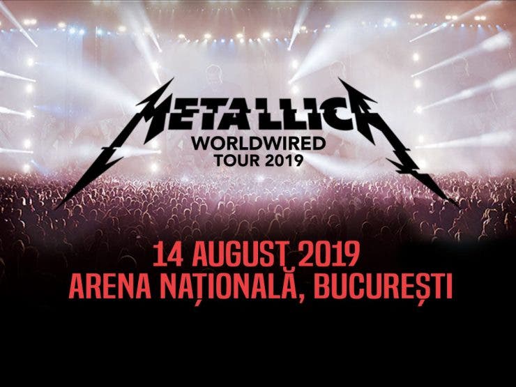 Metallica susține un nou concert astăzi la București