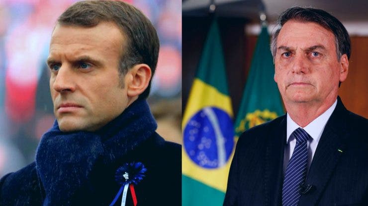 Reacția lui Emanuel Macron după ce președintele Braziliei i-a jignit soția