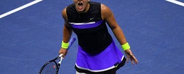 Bianca Andreescu s-a calificat în finala US Open