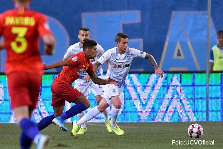 FCSB câștigă derby-ul cu Craiova