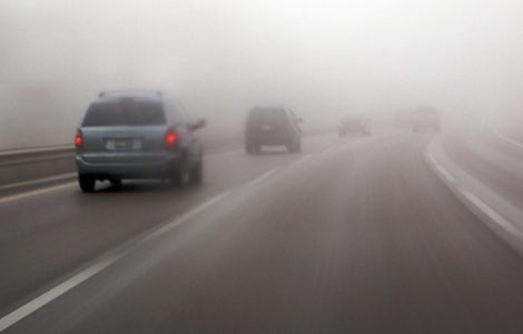 Avertizare ANM. Cod galben de ceață în mai multe județe din țară