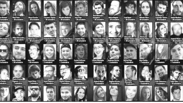 Președintele României a depus o coroană de flori la Colectiv