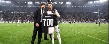 Cristiano Ronaldo, aclamat de 40.000 de suporteri