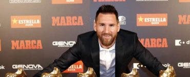 Leo Messi a primit Gheata de Aur_