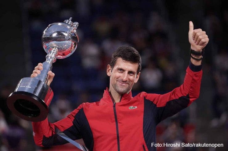 Novak Djokovic, campion la Tokyo