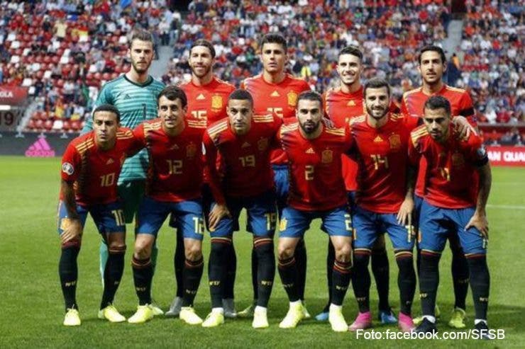 Spaniolii au vrut să se distreze după meciul cu Suedia