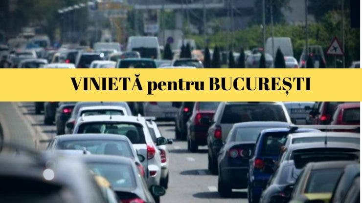 Taxe pentru autoturismele care poluează. Lista mașinilor care nu mai pot circula în centrul Bucureștiului