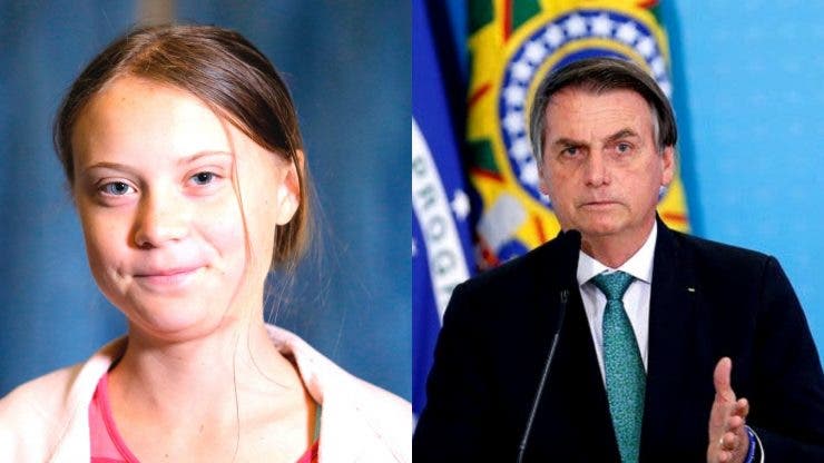 Președintele brazilian a jignit-o pe activista Greta Thunberg
