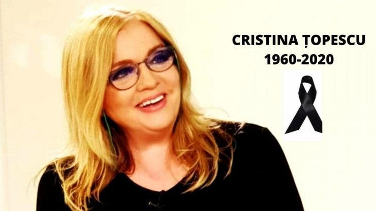 Monica Pop, dezvăluire șocantă: „Cristina Țopescu a făcut stop cardiac„
