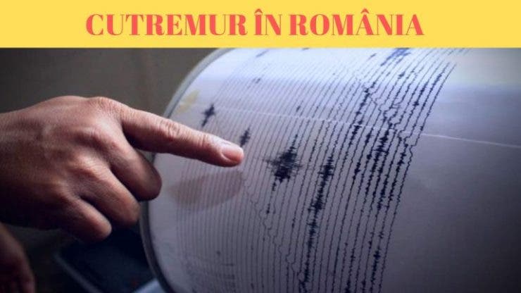 Cutremur în România. Seismul a avut 3,7 magnitudine pe scara Richter