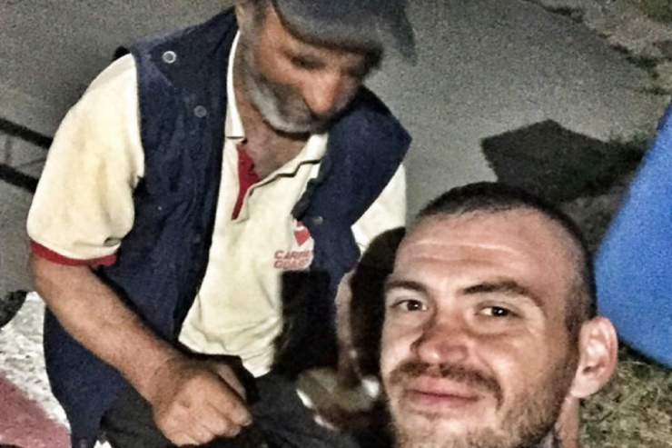 gestul unui taximetrist