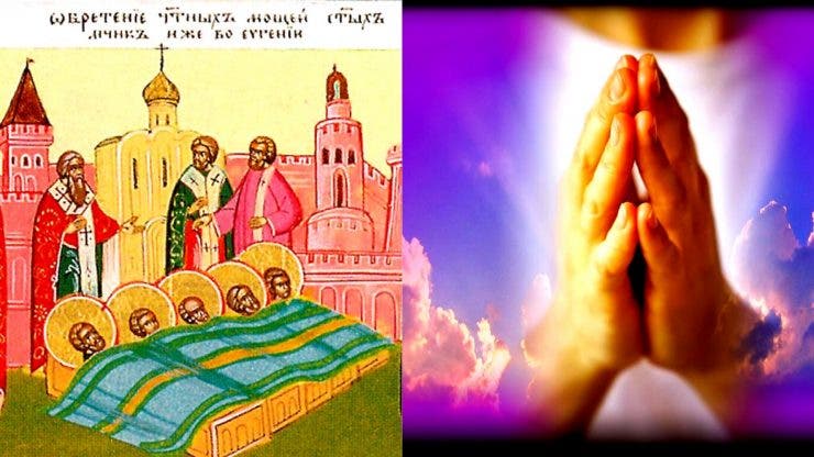 Calendar ortodox 22 februarie 2020. Aflarea moaștelor Sfinților Mucenici din Evghenia