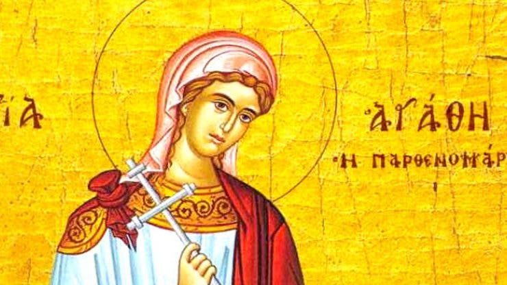 Calendar ortodox 5 februarie 2020. Este prăznuită Sfânta Agata