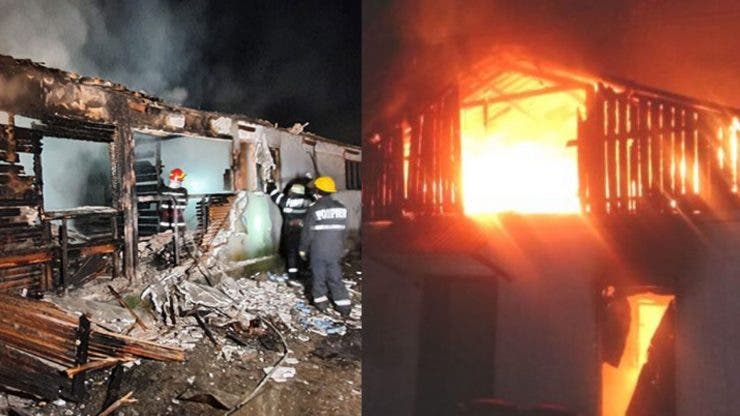 Incendiu într-o hală din Argeș. Patru copii au fost salvați la timp din calea flăcărilor