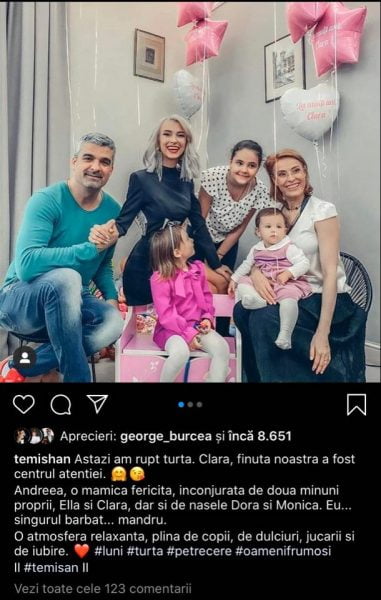 George Burcea nu a fost prezent la ruperea turtei