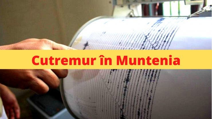 Cutremur în România. Seismul a avut magnitudinea de 3,1 pe scara Richter