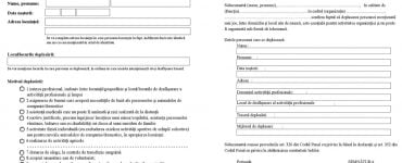 Noul model de declarație pe proprie răspundere. Cum se completează