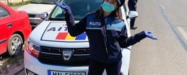 Larisa Iordache, în uniformă de poliție