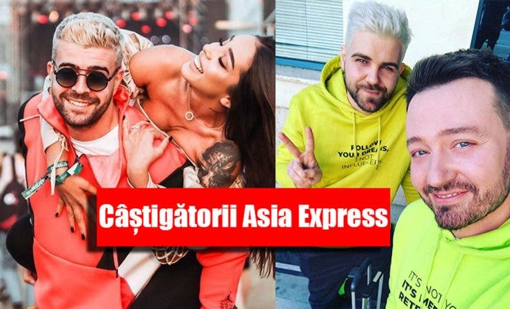 Câștigătorii Asia Express Speak și Stefania