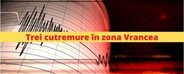 Cutremure in zona Vrancea