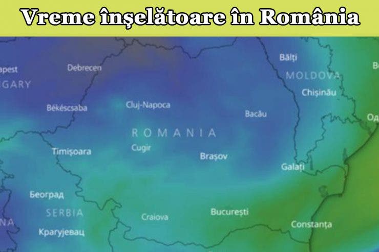 Prognoza meteo ANM 4 mai. Cum va fi vremea în București, Iași, Constanța sau Brașov – vreme înșelătoare