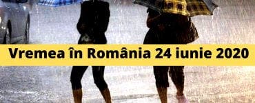 Vremea în România 24 iunie 2020