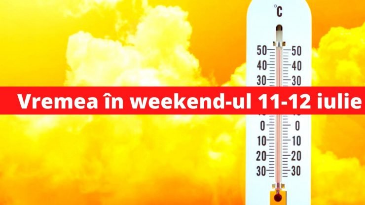 Prognoza meteo ANM în weekend-ul 11-12 iulie