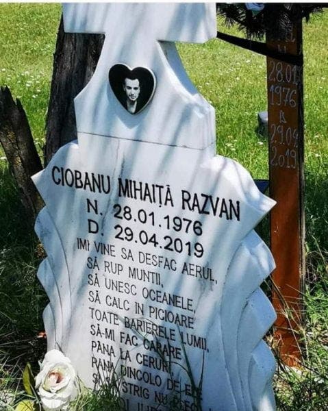 Locul unde Razvan Ciobanu a murit
