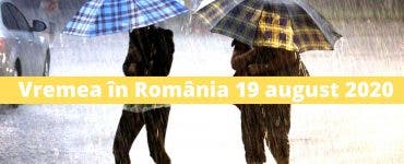 Vremea în România 19 august 2020