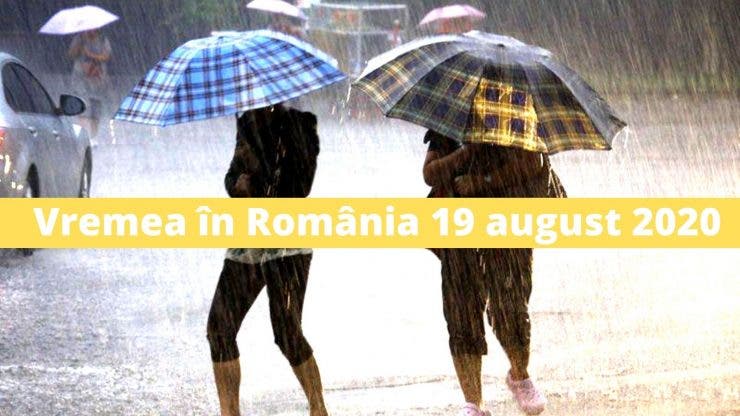 Vremea în România 19 august 2020