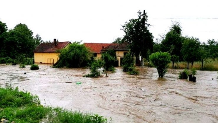 Cod roșu de inundații în România