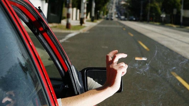 Câți bani a plătit un șofer pentru că a aruncat țigara