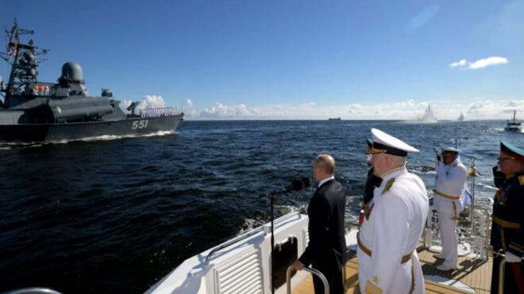 De ziua lui Vladimir Putin, Marina Rusă i-a făcut un cadou neobișnuit