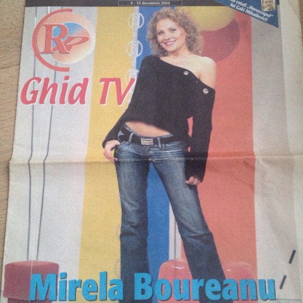 Mirela Vaida era cântăreață înainte să fie prezentatoare tv