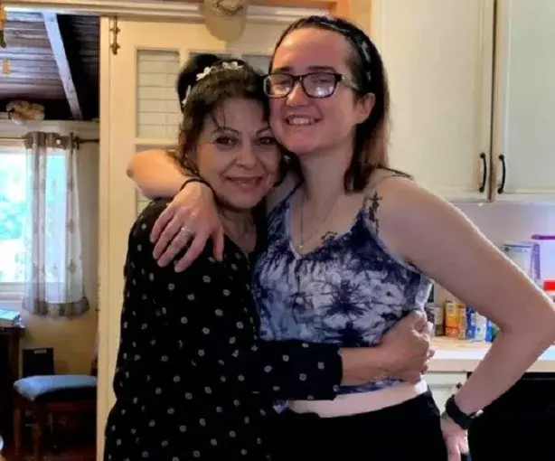 Elena Carstea si fiica adoptiva, Adriana