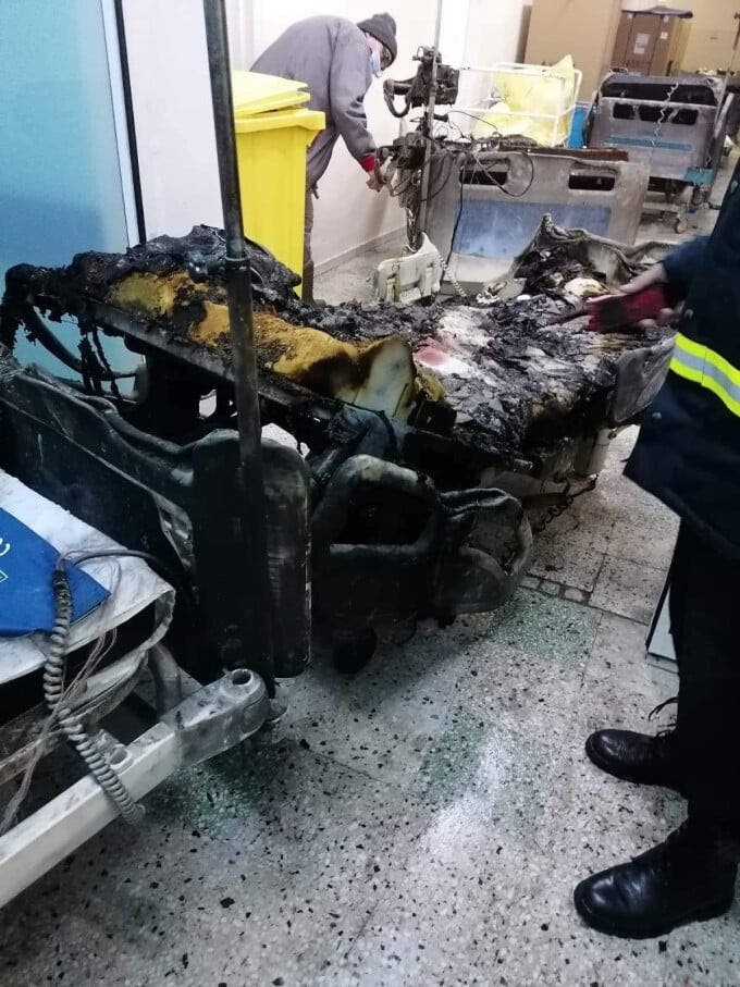 Incendiu devastator la Spitalul Piatra Neamt