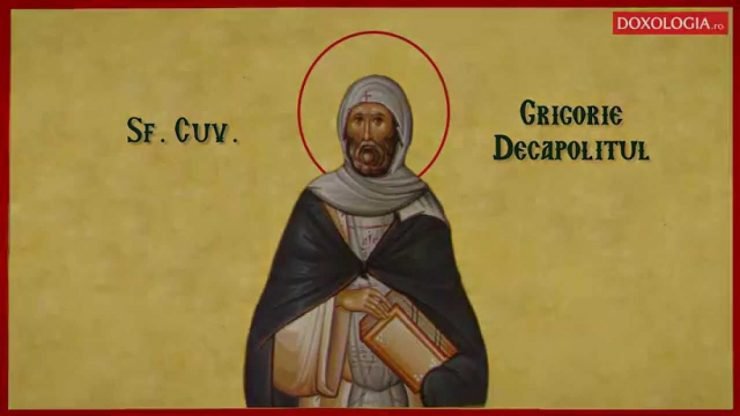 Sfântul Cuvios Grigorie Decapolitul
