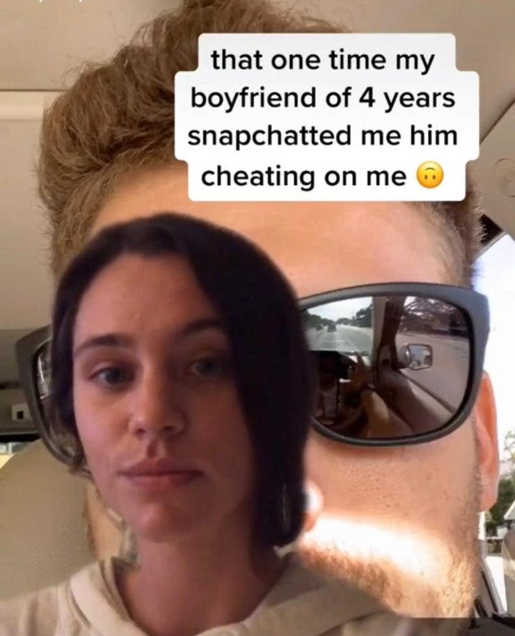O tânără și-a prins iubitul infidel după ce acesta i-a trimis un selfie